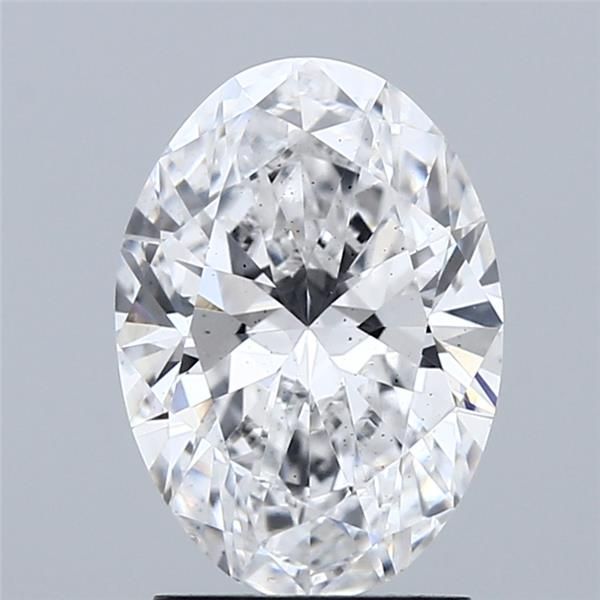 2.14 ct D Colour SI1 Clarity Oval Shape Lab Grown Diamond