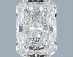 1.59 ct F Colour VVS2 Clarity Radiant Shape Lab Grown Diamond