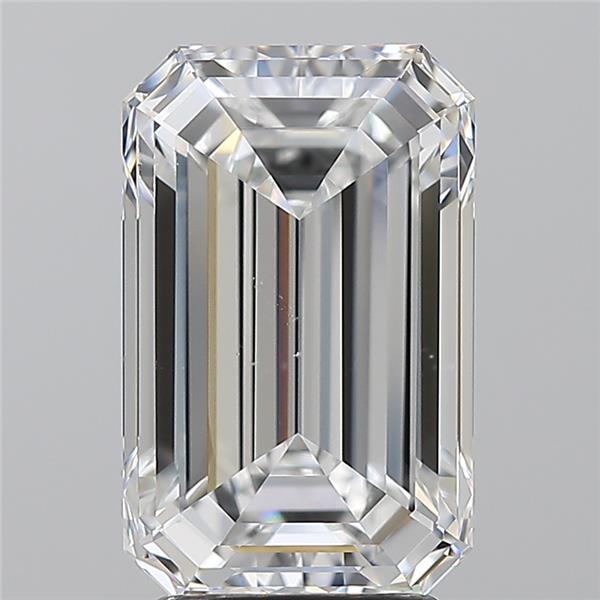 3.51 ct E Colour VS2 Clarity Emerald Shape Natural Diamond