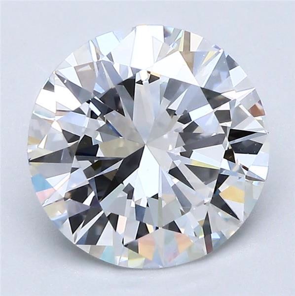 2.87 ct F Colour VS1 Clarity Round Shape Natural Diamond