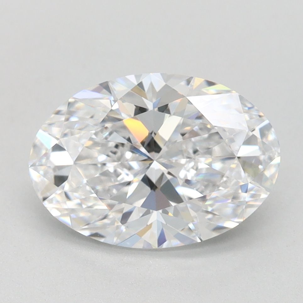 1.65 ct D Colour FL Clarity Oval Shape Lab Grown Diamond