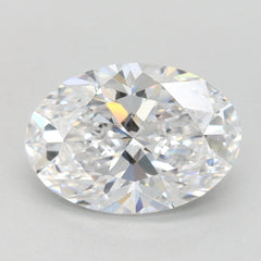 1.65 ct D Colour FL Clarity Oval Shape Lab Grown Diamond