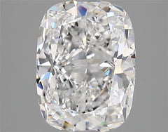 2.82 ct D Colour VVS1 Clarity Cushion Shape Lab Grown Diamond
