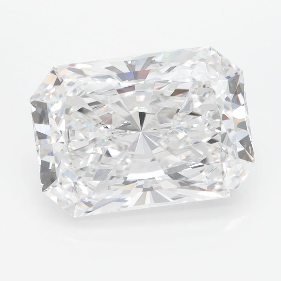 3.09CT Radiant Cut Lab Grown Diamond D | VVS1 | IGI Certified