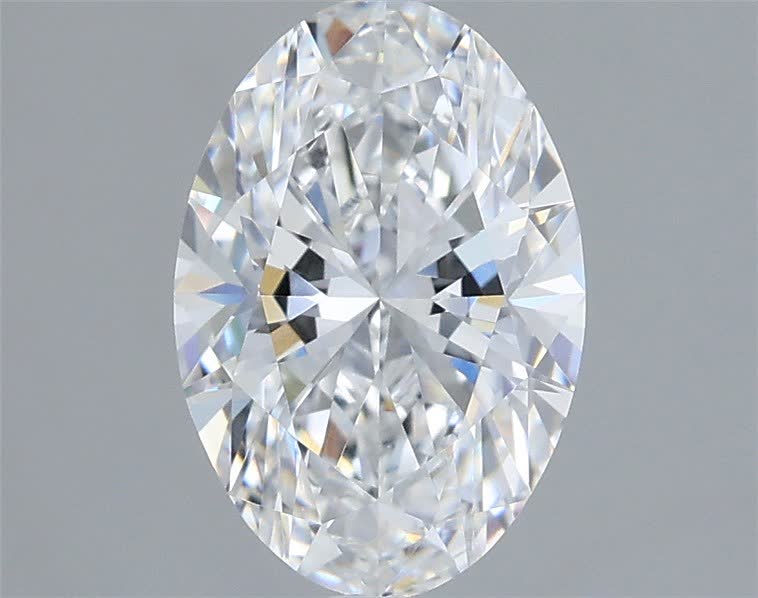 1.64CT Oval Cut Lab Grown Diamond D | VVS1 | IGI Certified