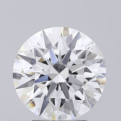 3.24 ct G Colour VVS2 Clarity Round Shape Lab Grown Diamond