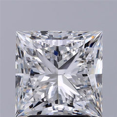 2.72 ct E Colour VVS2 Clarity Princess Shape Lab Grown Diamond