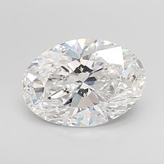 4.03 ct D Colour VVS2 Clarity Oval Shape Lab Grown Diamond