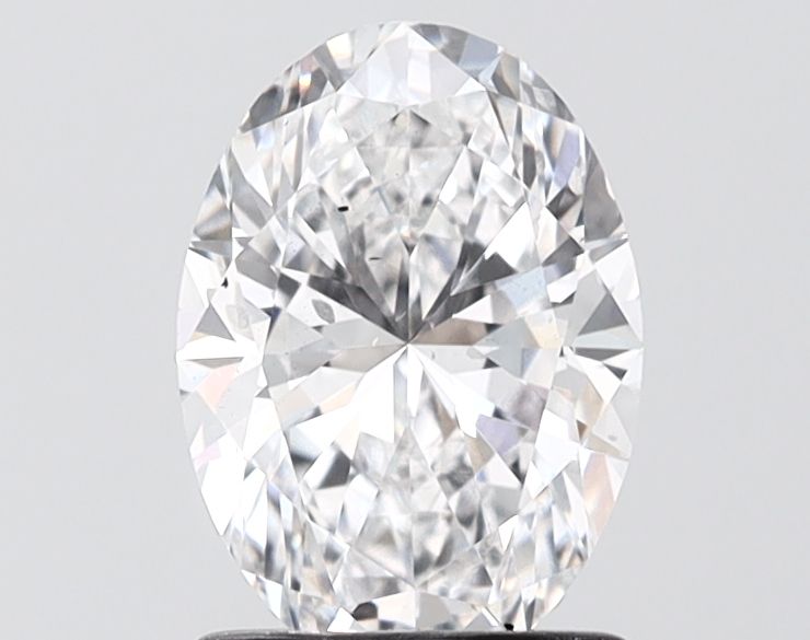 1.5 ct E Colour SI1 Clarity Oval Shape Lab Grown Diamond