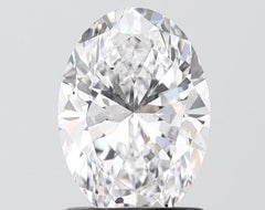 1.5 ct E Colour SI1 Clarity Oval Shape Lab Grown Diamond