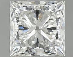1.0 ct I Colour SI1 Clarity Princess Shape Natural Diamond
