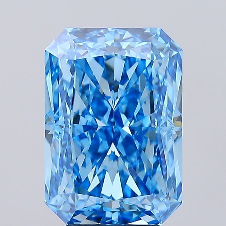 5.04 ct  Colour VVS2 Clarity Radiant Shape Coloured Lab Grown Diamond