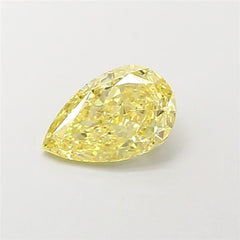 1.01 ct  Colour VVS2 Clarity Pear Shape Coloured Lab Grown Diamond