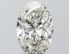 2.04 ct G Colour VVS2 Clarity Oval Shape Lab Grown Diamond