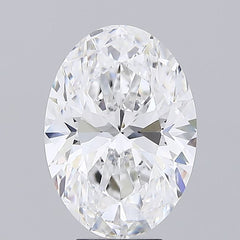 5.01 ct E Colour VVS2 Clarity Oval Shape Lab Grown Diamond