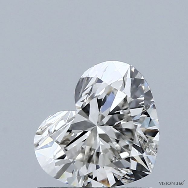 1.04 ct H Colour VS2 Clarity Heart Shape Lab Grown Diamond