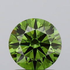 1.25 ct  Colour VS1 Clarity Round Shape Coloured Lab Grown Diamond