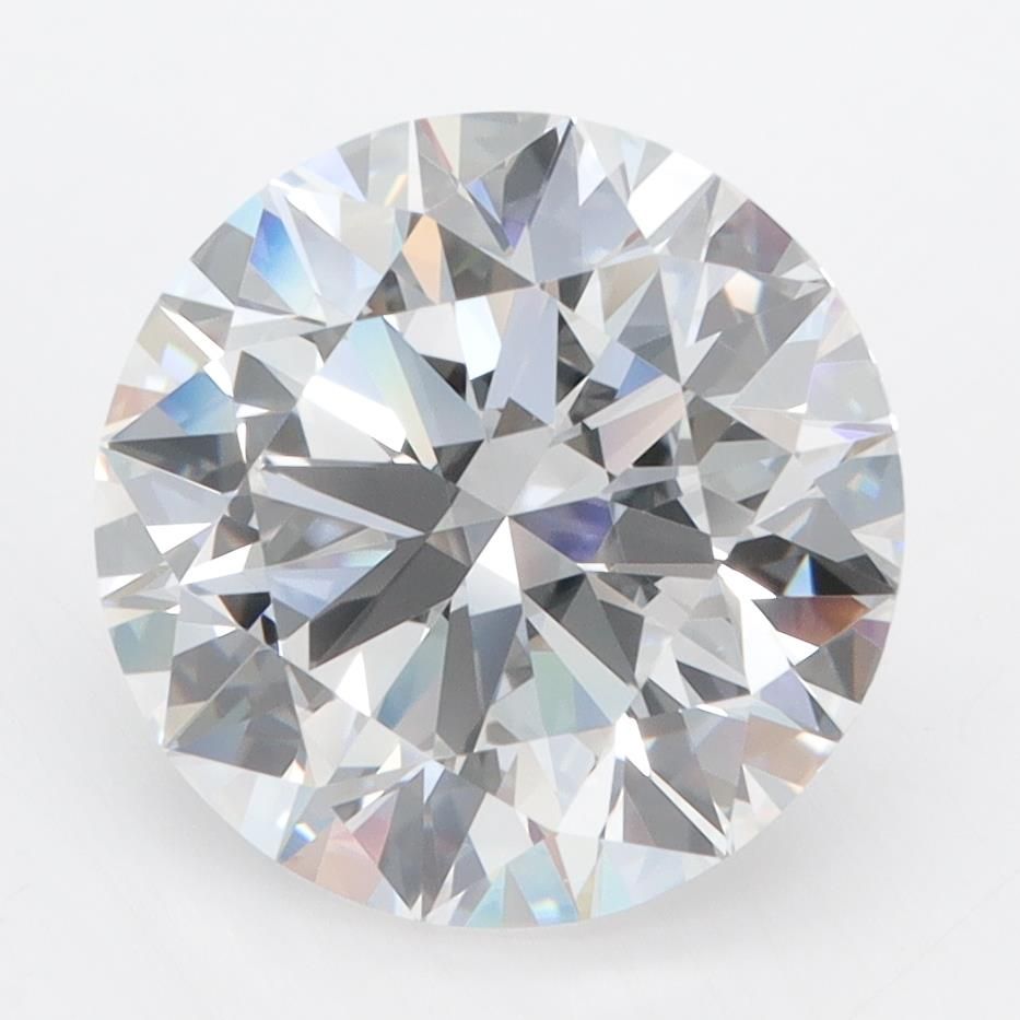 4.1 ct D Colour IF Clarity Round Shape Lab Grown Diamond