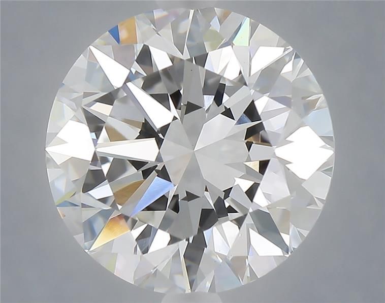 4.56 ct F Colour VVS2 Clarity Round Shape Lab Grown Diamond
