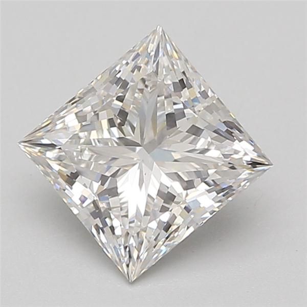 2.59 ct F Colour VS2 Clarity Princess Shape Lab Grown Diamond