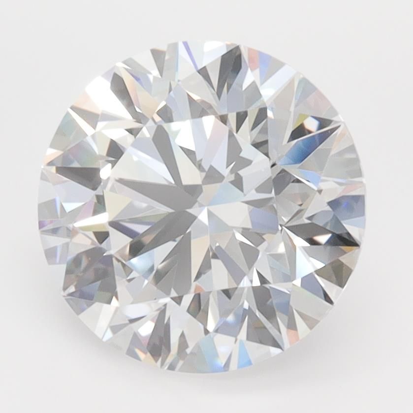 3.1 ct D Colour IF Clarity Round Shape Lab Grown Diamond