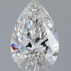 1.55CT Pear Cut Lab Grown Diamond F | SI1 | IGI Certified