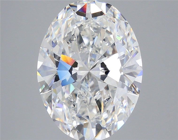 5.57 ct E Colour VVS2 Clarity Oval Shape Lab Grown Diamond