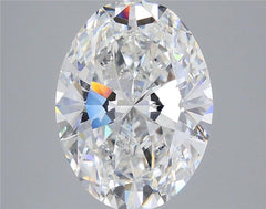 5.57 ct E Colour VVS2 Clarity Oval Shape Lab Grown Diamond