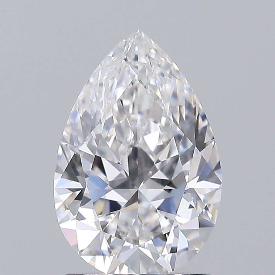 1.57 ct D Colour VVS2 Clarity Pear Shape Lab Grown Diamond
