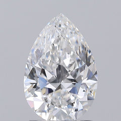 1.57 ct D Colour VVS2 Clarity Pear Shape Lab Grown Diamond