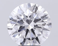 5.09 ct D Colour VVS2 Clarity Round Shape Lab Grown Diamond