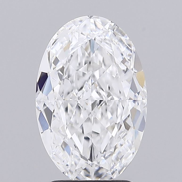 3.22 ct D Colour VVS2 Clarity Oval Shape Lab Grown Diamond