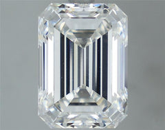 4.06 ct G Colour VVS2 Clarity Emerald Shape Lab Grown Diamond
