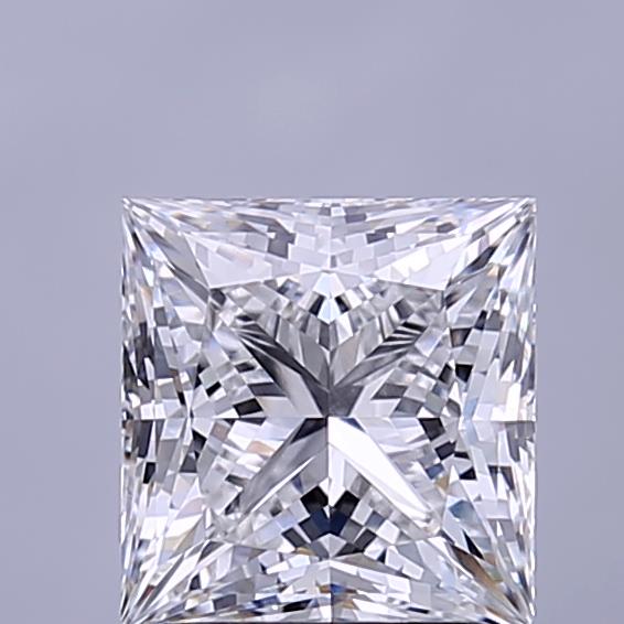 1.92 ct E Colour VVS2 Clarity Princess Shape Lab Grown Diamond