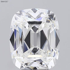 5.71 ct E Colour VVS2 Clarity Cushion Shape Lab Grown Diamond