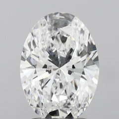 2.05 ct D Colour VVS2 Clarity Oval Shape Lab Grown Diamond