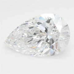 5.07CT Pear Cut Lab Grown Diamond D | VVS1 | GIA Certified