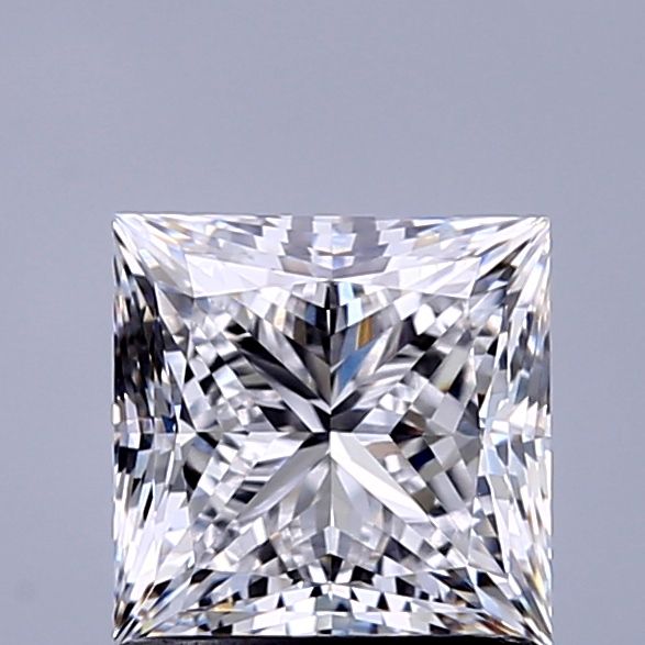 1.22 ct D Colour VVS2 Clarity Princess Shape Lab Grown Diamond