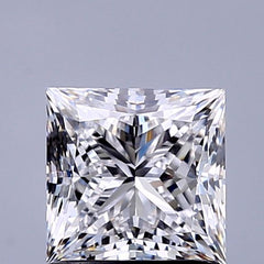1.22 ct D Colour VVS2 Clarity Princess Shape Lab Grown Diamond
