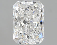 1.58 ct E Colour VVS2 Clarity Radiant Shape Lab Grown Diamond