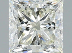 1.51 ct J Colour VVS2 Clarity Princess Shape Natural Diamond