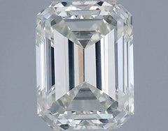 1.0 ct J Colour SI1 Clarity Emerald Shape Natural Diamond