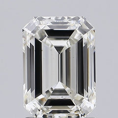 2.11 ct H Colour VS2 Clarity Emerald Shape Lab Grown Diamond
