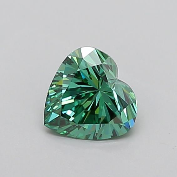 1.02 ct  Colour VVS1 Clarity Heart Shape Coloured Lab Grown Diamond