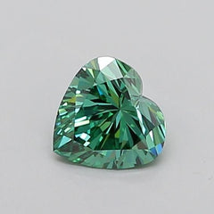 1.02 ct  Colour VVS1 Clarity Heart Shape Coloured Lab Grown Diamond