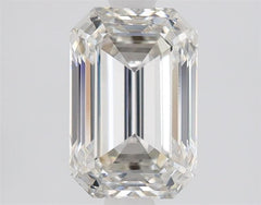 1.58 ct H Colour VVS2 Clarity Emerald Shape Lab Grown Diamond