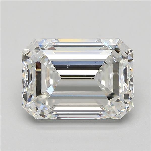 4.52 ct F Colour VS2 Clarity Emerald Shape Natural Diamond