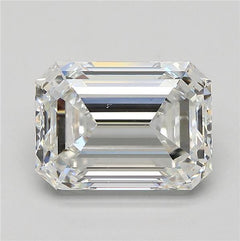 4.52 ct F Colour VS2 Clarity Emerald Shape Natural Diamond