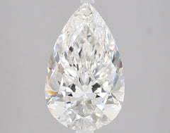 3.04 ct E Colour VVS1 Clarity Pear Shape Lab Grown Diamond