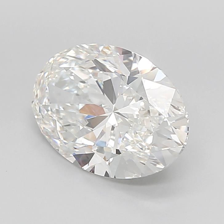 4.06 ct F Colour VVS2 Clarity Oval Shape Lab Grown Diamond